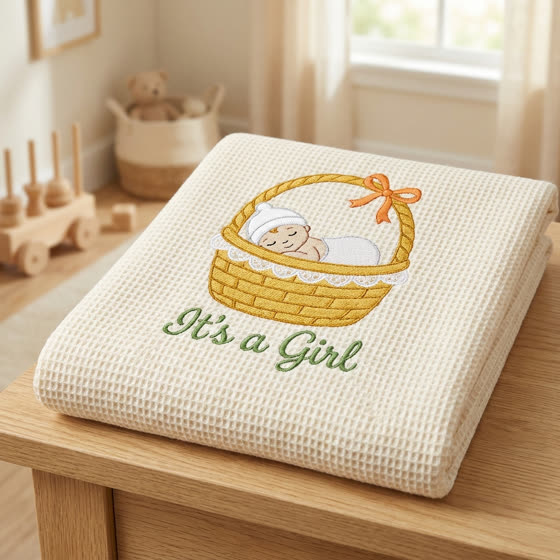 The same design, stitched out
